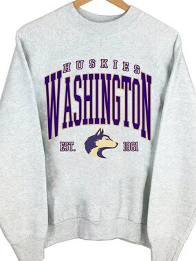 NCAA Washington Huskies Varsity Teams Sweatshirt Shirt Sweater Retro